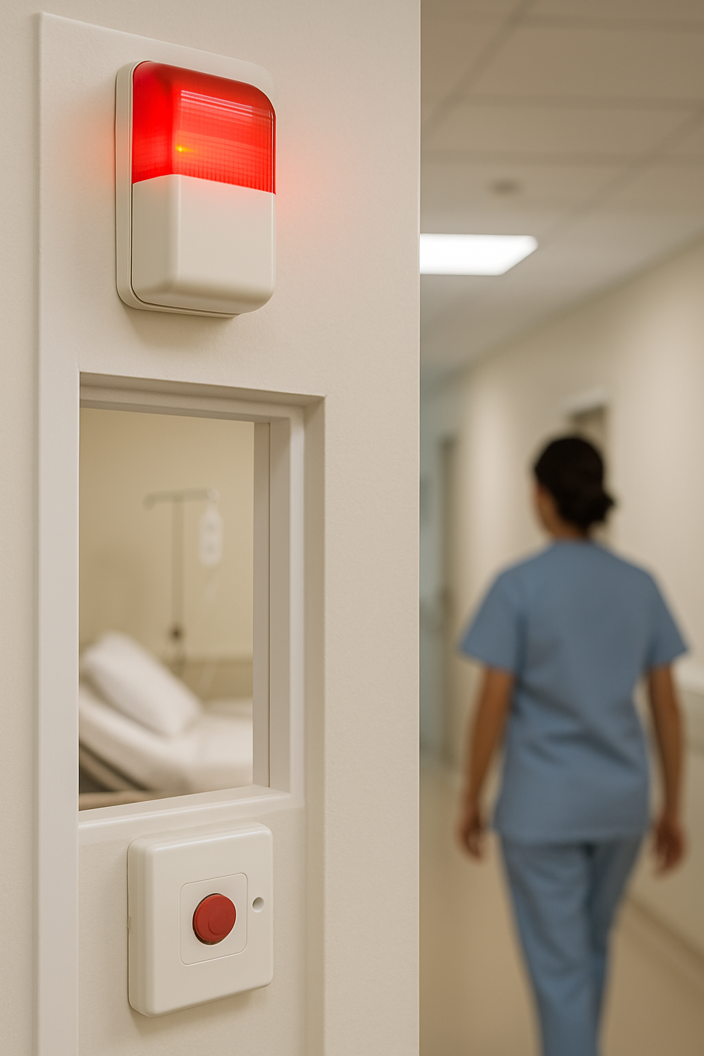 Почему важно устанавливать наддверные сигнальные лампы в каждой палате